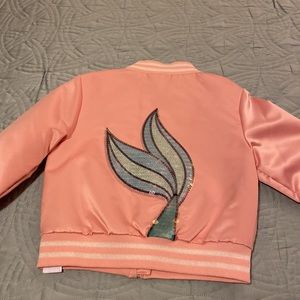 Little Mermaid pink ladies jacket